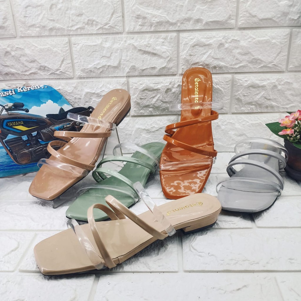 SENDAL WANITA TERLARIS 2021 | SENDAL DETALENTA | SENDAL WANITA KEKINIAN | BEST SELLER
