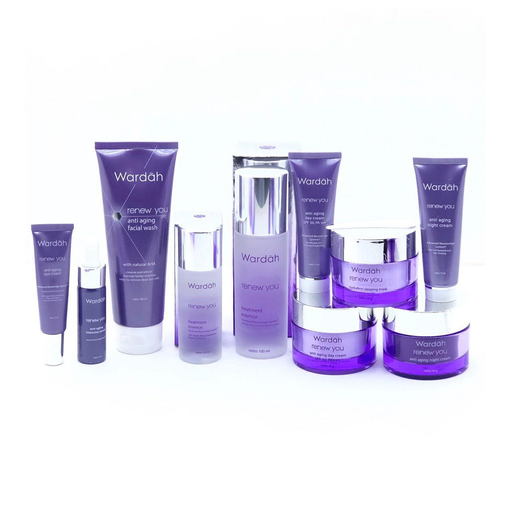 Wardah renew you / paket wardah / wardah renew you paket