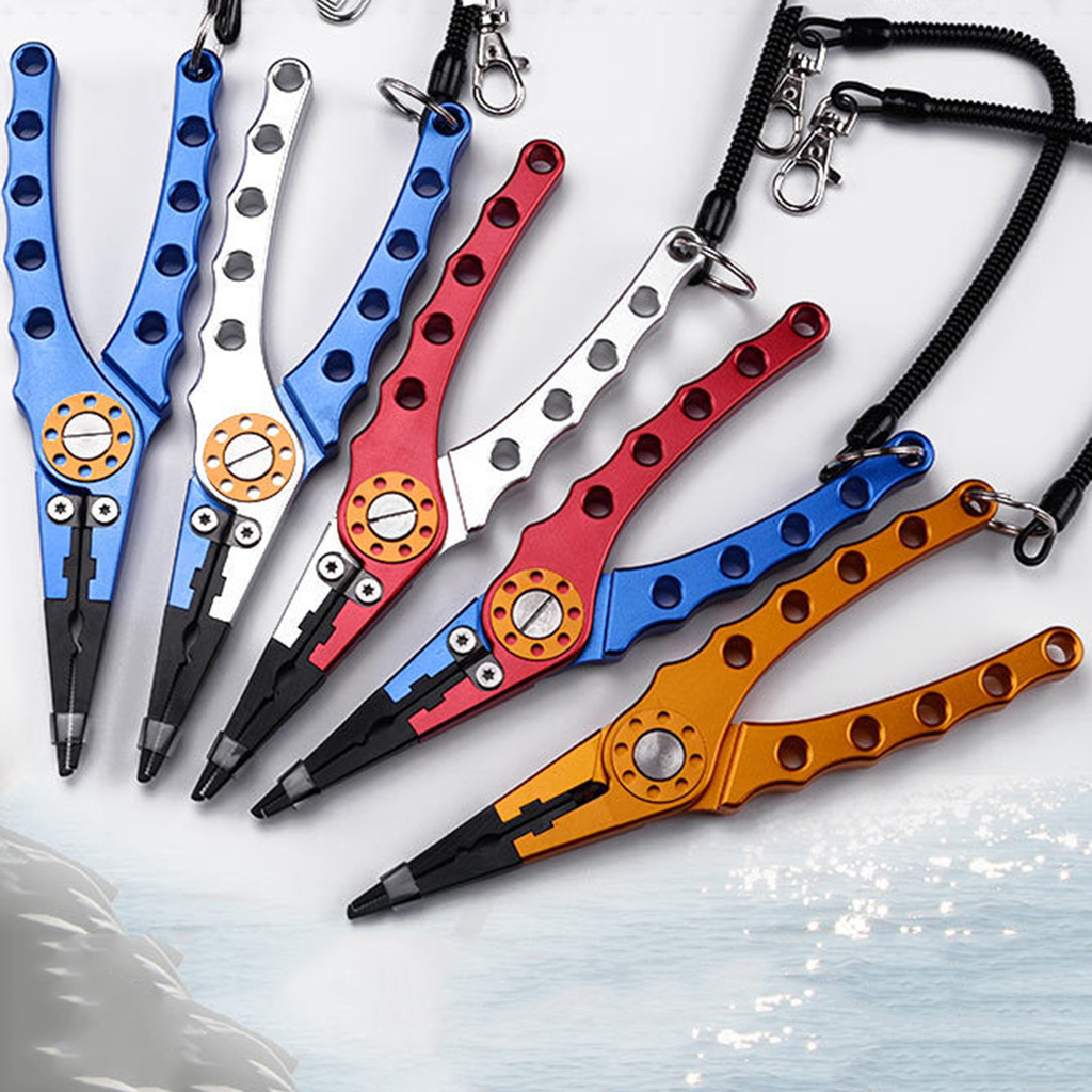 [Jianxin] Tang / Gunting Senar Pancing Multifungsi Mudah Digunakan Untuk Memancing Di Laut