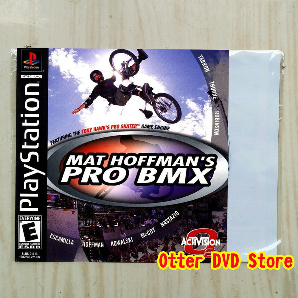 Kaset CD Game Ps1 Ps 1 Mat Hoffmans Hoffman Pro BMX