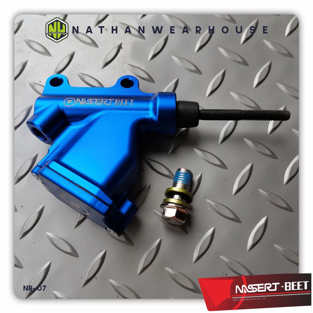 Master Rem Belakang Tonjok Tonjokan Kaliper Belakang Model Brembo Tabung Kotak Full CNC Nassert Beet