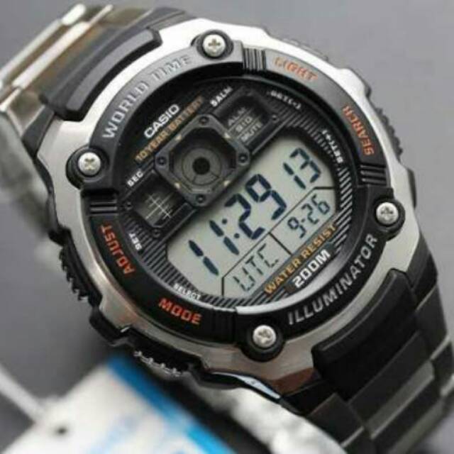 Jam Tangan Pria Casio Original Standard Type AE-2000WD-1A