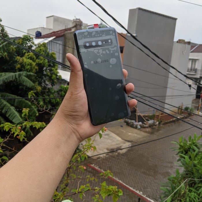 Unik Backdoor Samsung S10 5G - Hitam Murah