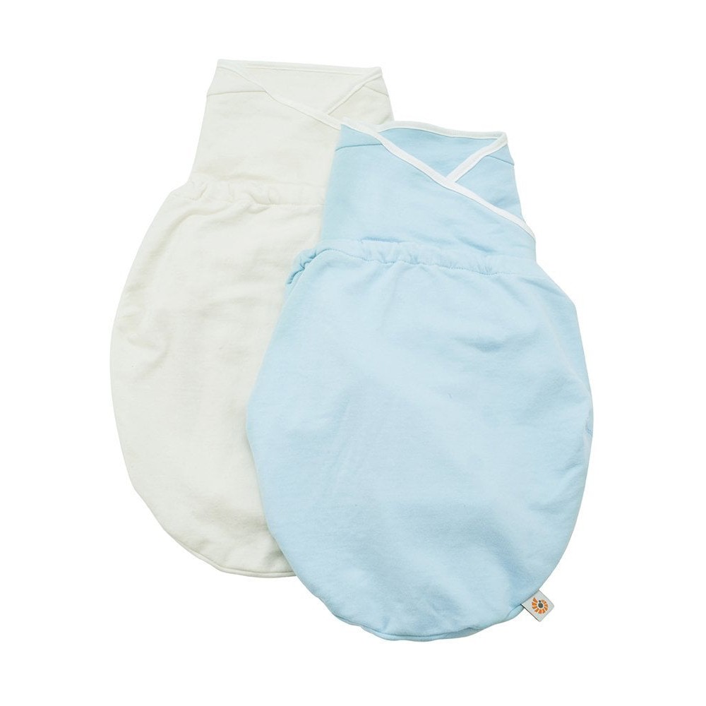 Ergobaby sleep tight swaddler blue natural (M-L)