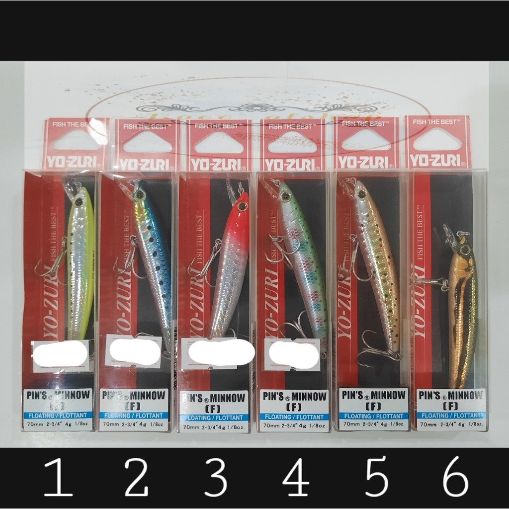 Umpan Pancing Yozuri PIN'S MINNOW 70mm 4g