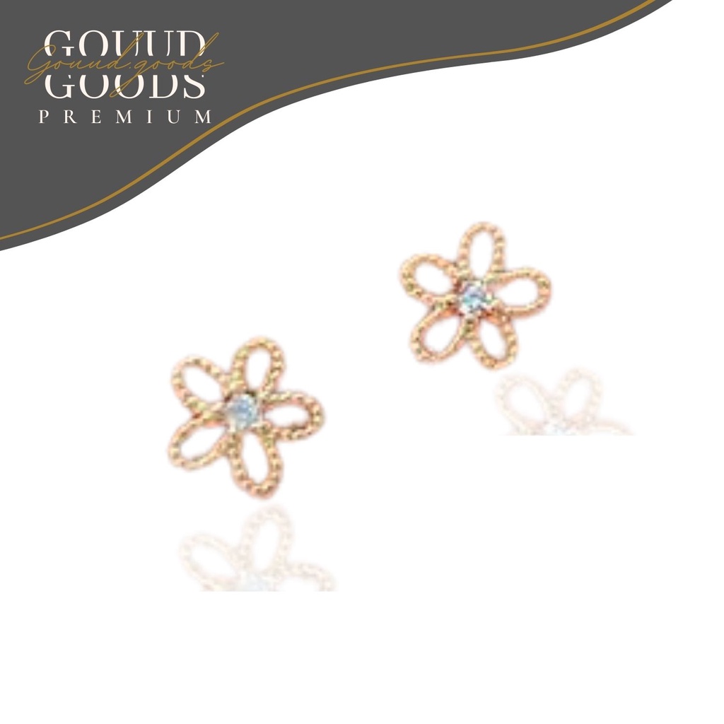 Mini Flower Stud Earrings / Anting Titanium / Anting Wanita / Anting Anti Karat