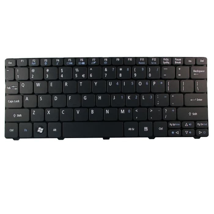 KEYBOARD LAPTOP ACER 532/D255 BLACK/WHITE