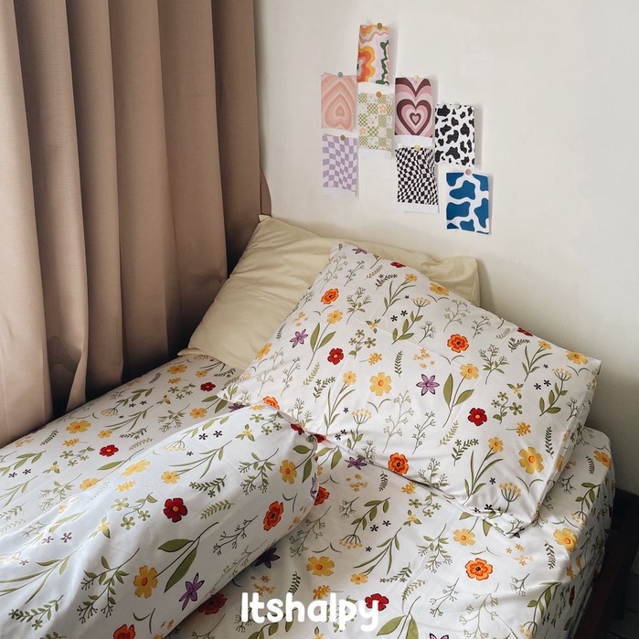 sprei floral-bedsheet