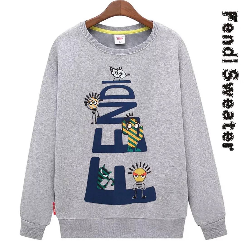 Sweater Wanita Murah Fendi - Sweatshirt Wanita dan Pria Terlaris