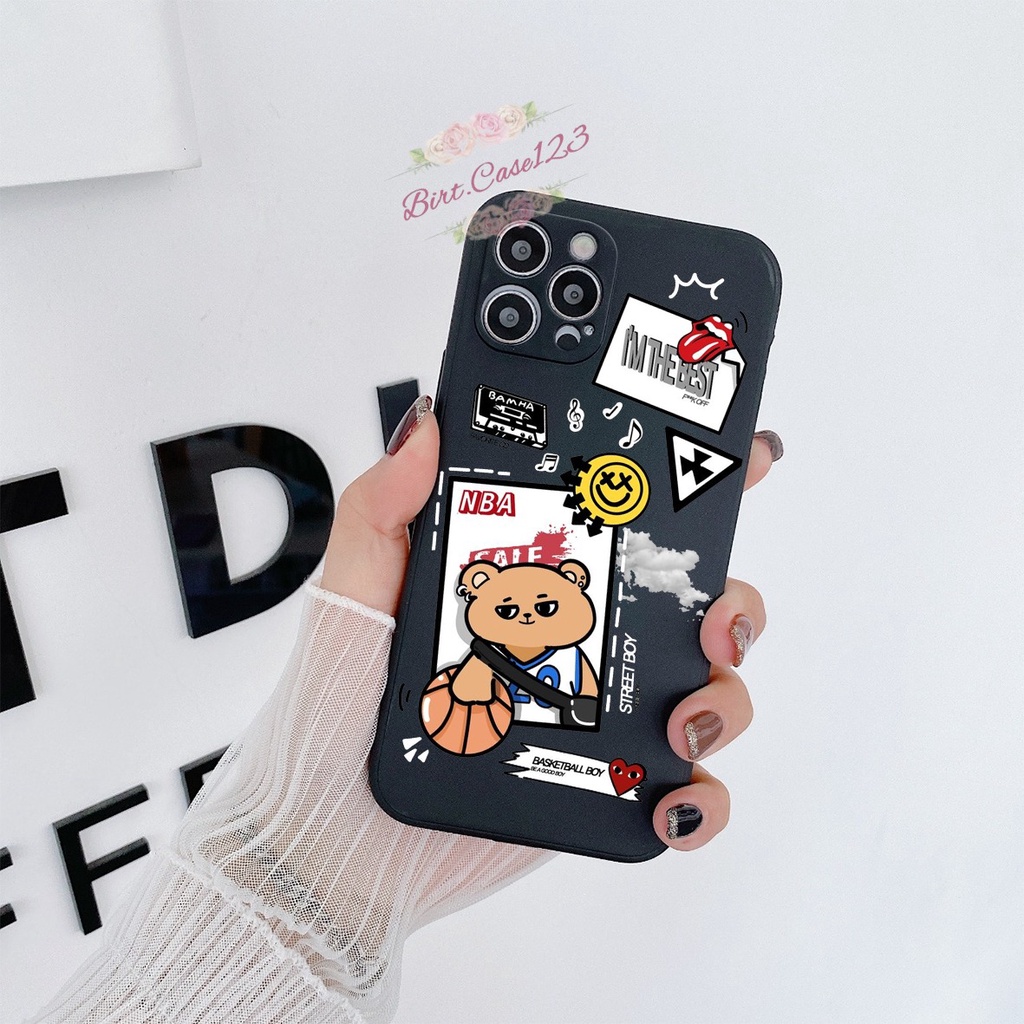 CASE CASING SOFTCASE SILIKON MACARON PELINDUNG KAMERA CUTE MIESEYO OPPO VIVO SAMSUNG XIAOMI REALME IPHONE ALL TYPE BC6177