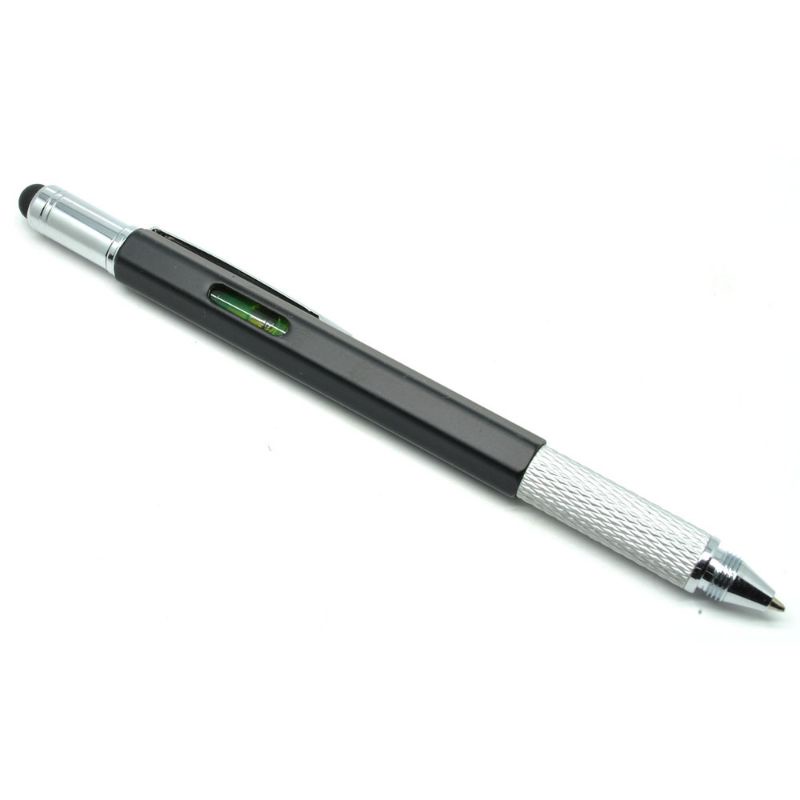 

Pena Multifungsi Metal Stylus + Penggaris + Level + Obeng - MYC65