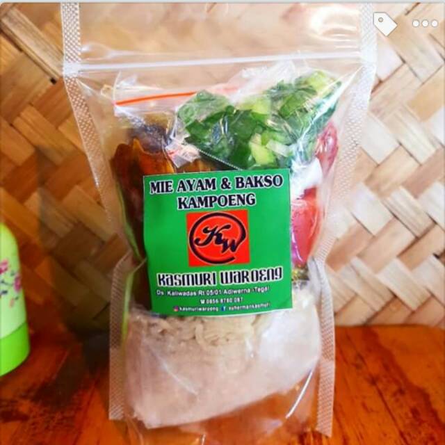 

MIE AYAM KAMPOENG KEMASAN by Kasmuri Waroeng
