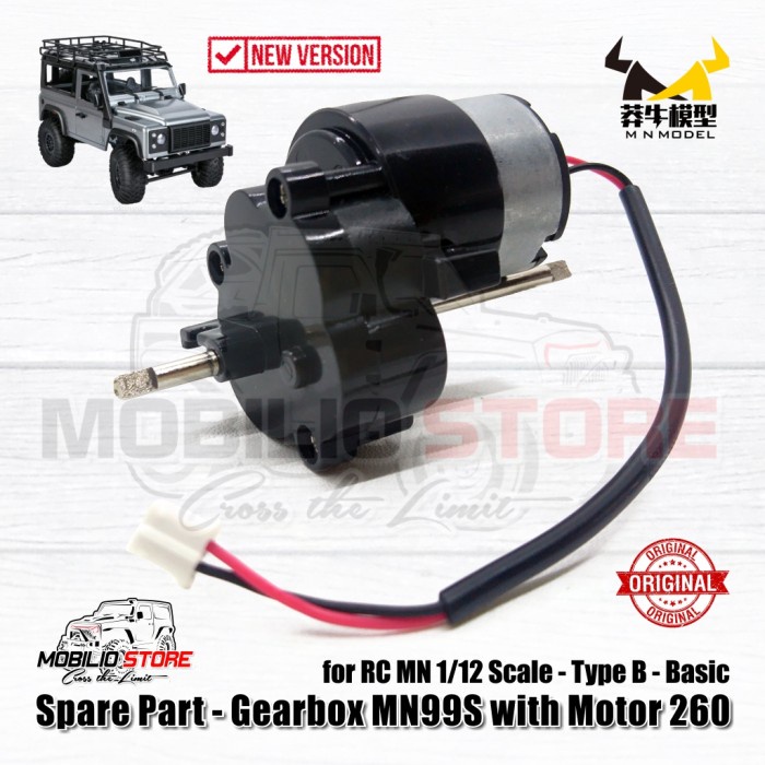 Spare Part - Original Gearbox Rc MN99 / MN99s