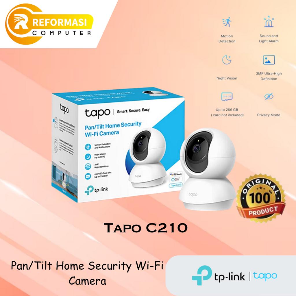 Camera Tapo C210 Pan/Tilt Home Security Wi-Fi Camera - Tp Link C 210