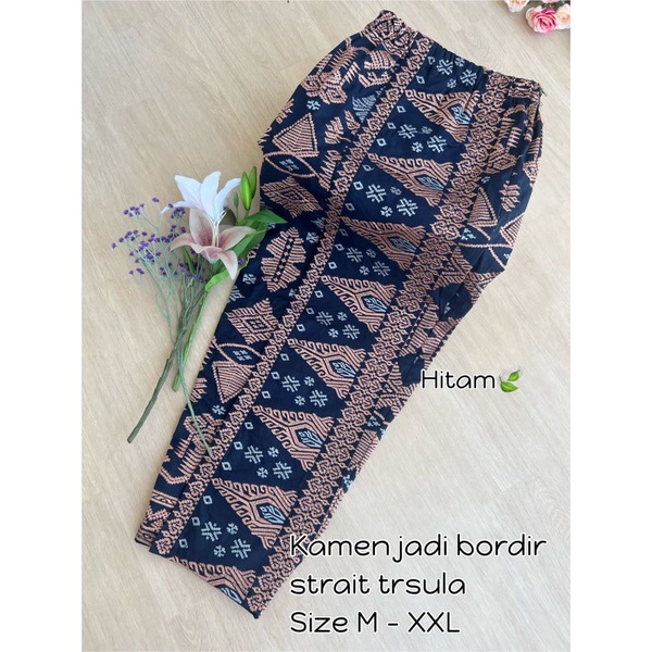 ROK BORDIR TRSULA 1 DAN TRSULA 2-Trisula 2 Hitam