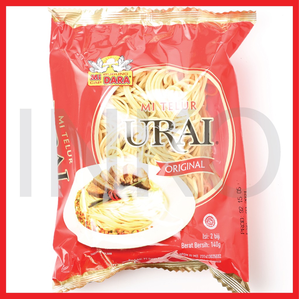 

MI CAP BURUNG DARA MI TELUR URAI ORIGINAL ISI 2 140GR