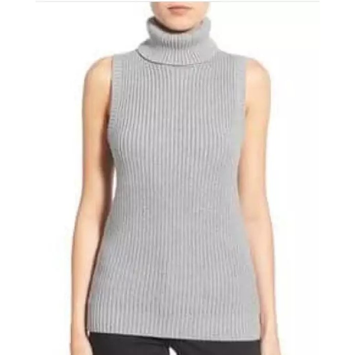 NAJAHSTORE / TANGTOP TURTLENECK SWEATER / ATASAN RAJUT WANITA /COD