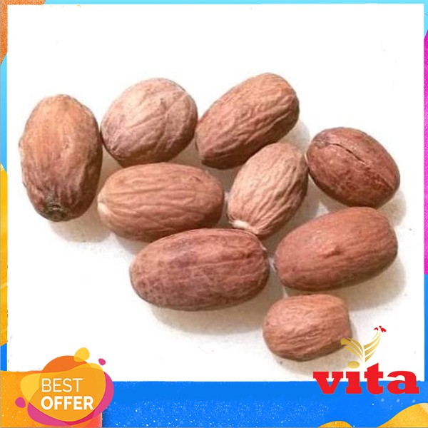 

Biji Pala Utuh Kering 250gr