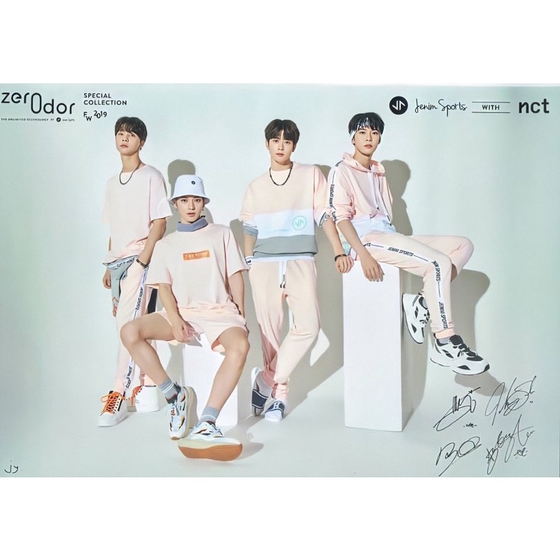 JENIM SPORTS SHIRT NCT TAEYONG JAEHYUN OFFICIAL