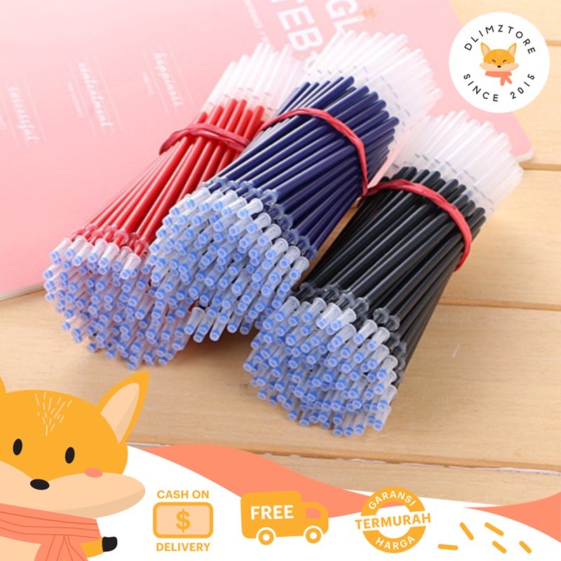 

[DZ] ST266 - Isi Pulpen Gel Mimi 0.5mm Refill Pena Tinta Gel Standar Isi Ulang