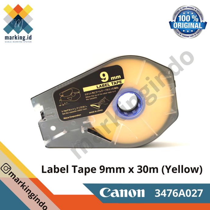 

$$$$] Canon Label Tape Cassette 9mm30m (Yellow)