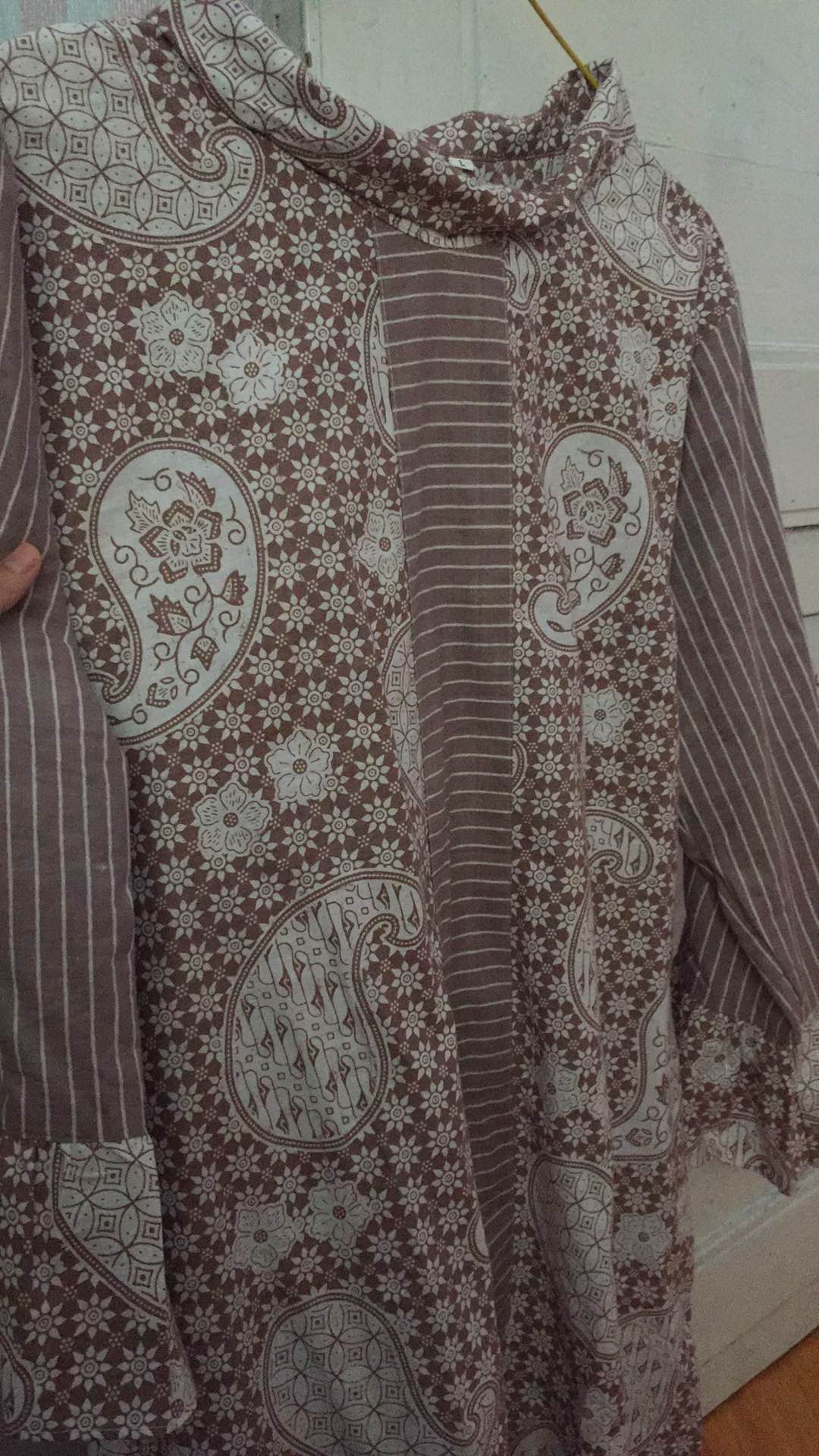 Atasan Batik Wanita Dolby Dolbi Dobby Doby Tenun Sutra Halus Best Seragam