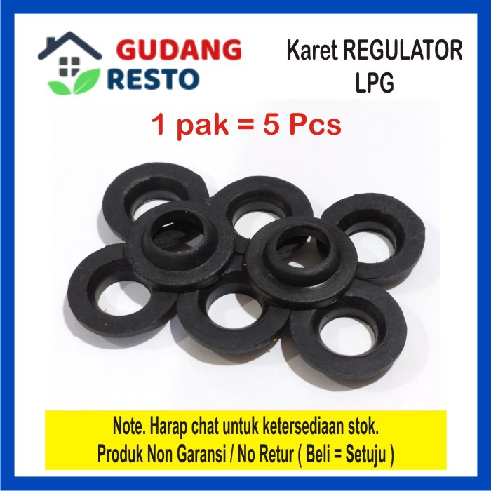 KARET REGULATOR LPG / Seal / Sil / O - Ring / Topi Pengaman Elpiji GAS