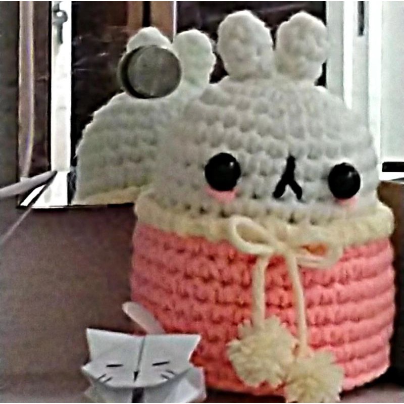 amigurumi molang boneka rajut kelinci kapsul lucu termurah