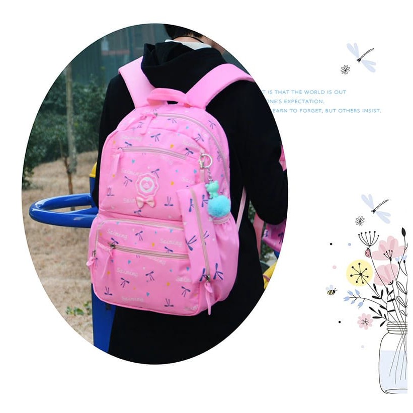 [COD] Tas Ransel Anak Motif Lucu Set 3in1 Tas Punggung Anak Perempuan Murah