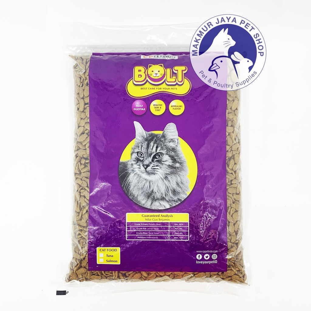 Bolt 1kg Repack Tuna Cat Food / Makanan Kucing 1 kg