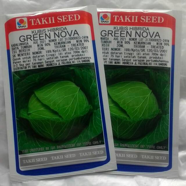 KUBIS HIBRIDA GREEN NOVA 20 ml