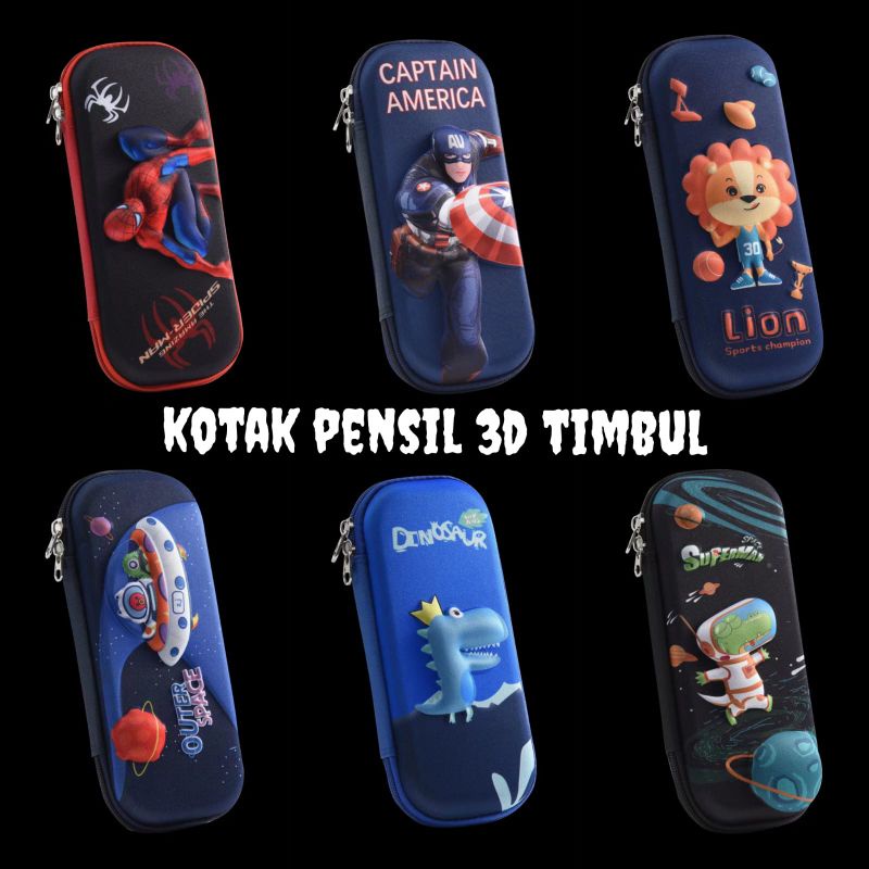 KOTAK PENSIL ANAK 3D TIMBUL KOTAK PENSIL AESTHETIC KOTAK PENSIL 3 DIMENSI KOTAK PENSIL ASTRONOT KOTAK PENSIL UNICORN KOTAK PENSIL ANAK KARAKTER TEMPAT PENSIL ANAK TEMPAT PENSIL ANAK 3D TIMBUL KARAKTER