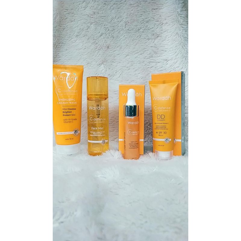 WARDAH PAKET C-DEFENSE ~ ORIGINAL 100%