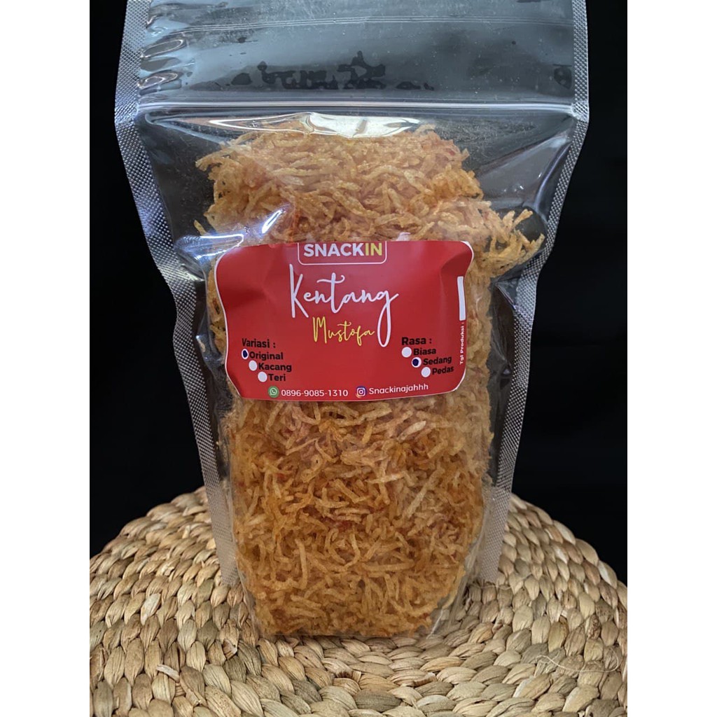 

Kentang mustofa 500 gram/kentang goreng/kentang balado/kentang mustofa kacang/teri/original