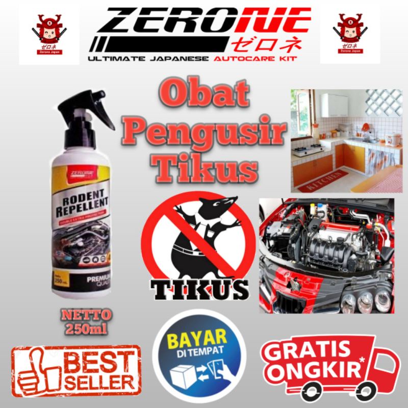 Jual zerone rodent repellent tikus racun tikus obat pengusir tikus