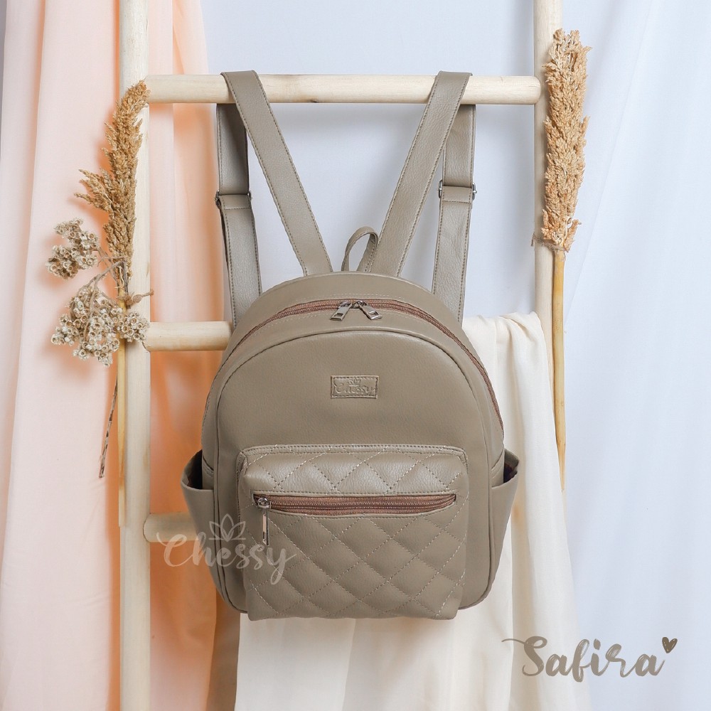 Tas Cantik Safira Ransel Kulit Sintetis by Chessy