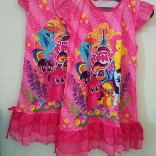 Daster anak renda renda