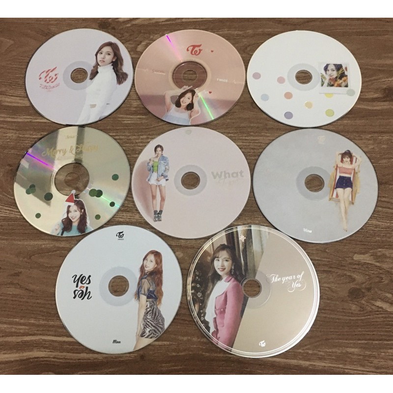 TWICE ALBUM ONLY (MINA CD PLATE)
