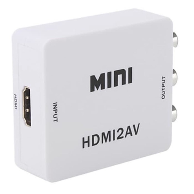 Minibox HDMI To AV RCA CVBS Adapter-mini HDMI2AV Converter