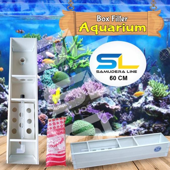 Filter talang aquarium / box aquarium ukuran 60.cm