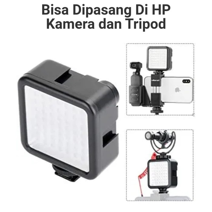 Lightning LED 49W kamera Hasil Vidio Di Jamin Bersih foto selfie bagus