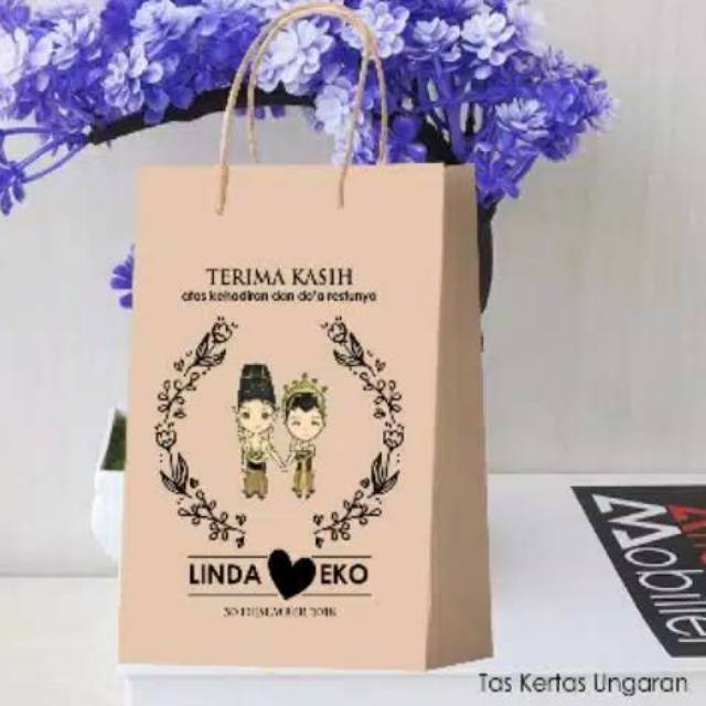 

Paper Bag Custom Size 5x4x7cm