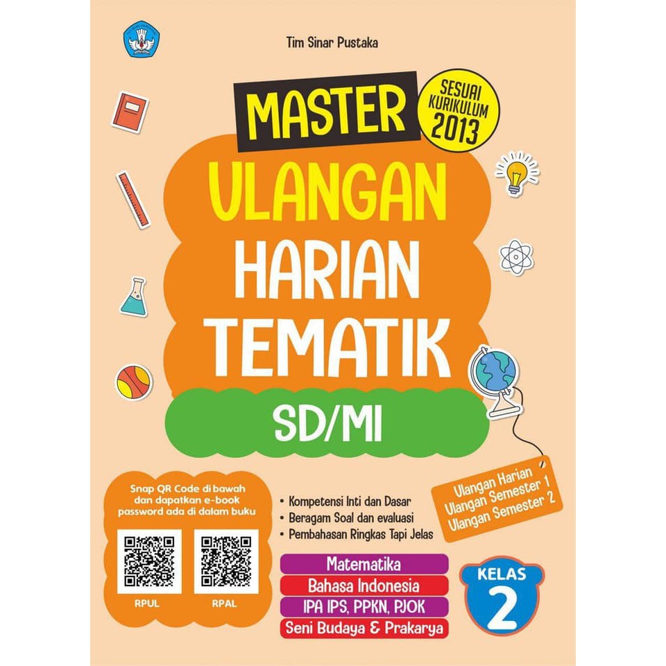 Kelas 2 Sd Mi Master Ulangan Harian Tematik Shopee Indonesia