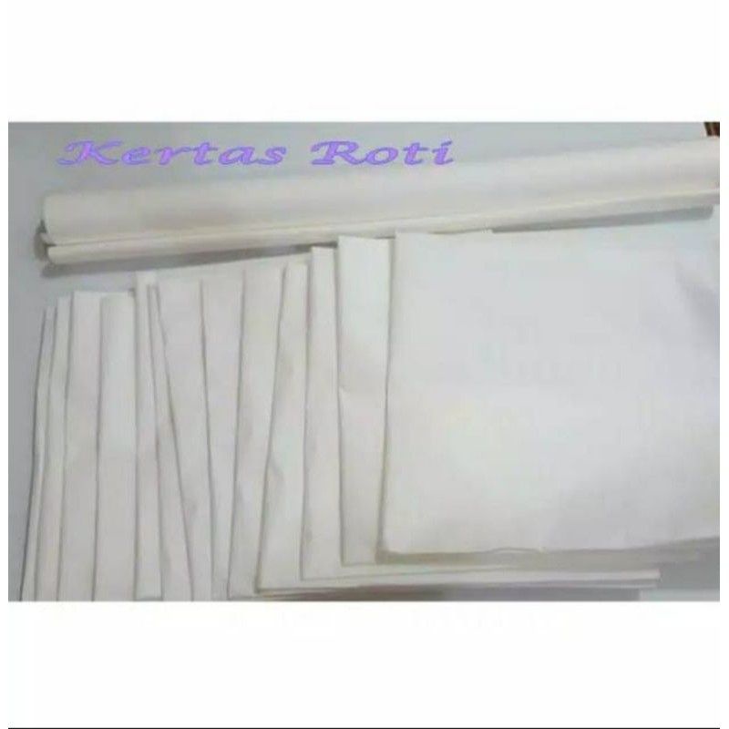 Kertas Roti / baking paper / parchment paper 75x100 cm Isi 5 Lembar