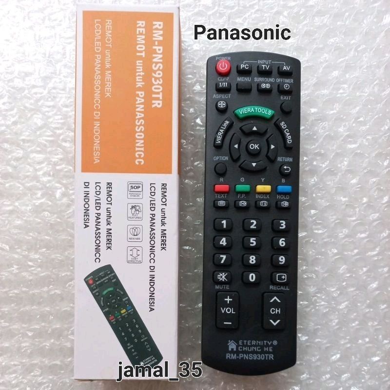 REMOT TV PANASONICc LCD LED VIERA MULTI CHUNG HE