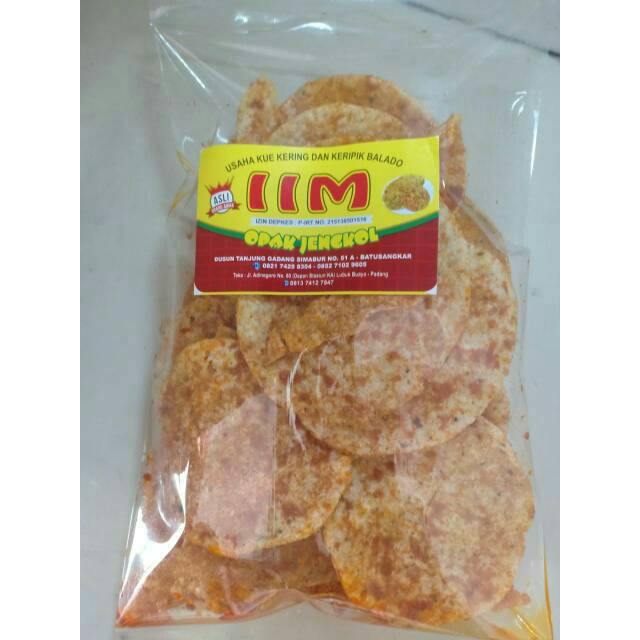 

Kerupuk Jengkol Ubi Padang