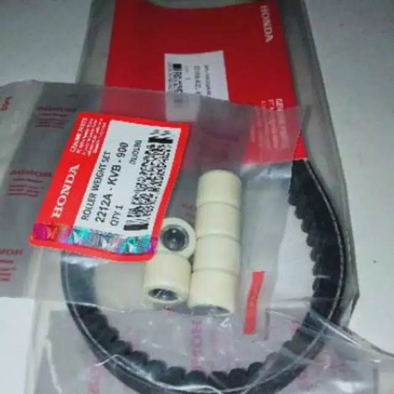 V-belt dan roller beat fi scoopy fi spacy fi honda