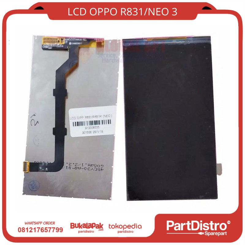 LCD OPPO  R831/R831K/NEO 3