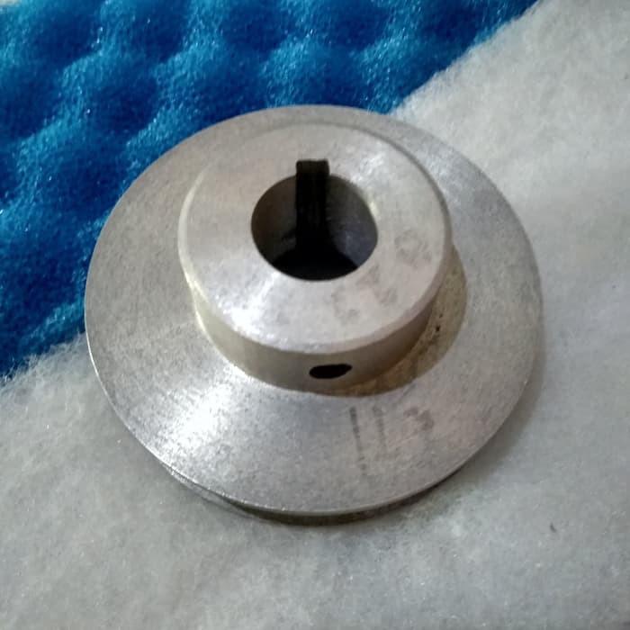 Pulley alumunium B1 - 3 inci as 24 mm puli alumunium