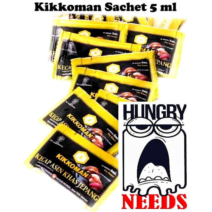

KIKKOMAN SACHET 5 ML , KECAP ASIN JUAL PER PCS SACHET